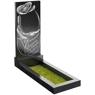 Ритуальные услуги: Чистка могил, Изготовление крестов, Изготовление овалов с фото | Мраморная крошка, Травертин, Габбро | Оформление — 21