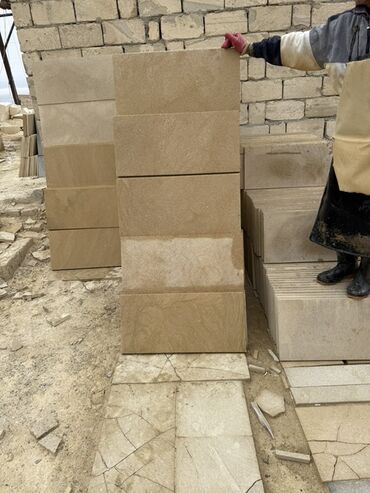 Ağlay: Təbii daş plitələr – fasad və döşəmə üçün - Material: təbii qumdaşı — 2