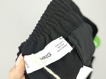 czarne cargo pull and bear: MNG, Spodnie materiałowe damskie, rozmiar S — 4