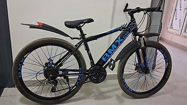 irsad telecom velosiped: BMX GTR dağ velosipedi - Geniş ölçülü 26" təkərlər, mavi saplamalı — 1