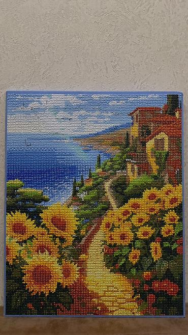 Məhsul: Rəqəmsal mozaika (diamond painting) tablo Təsvir: - Süjet