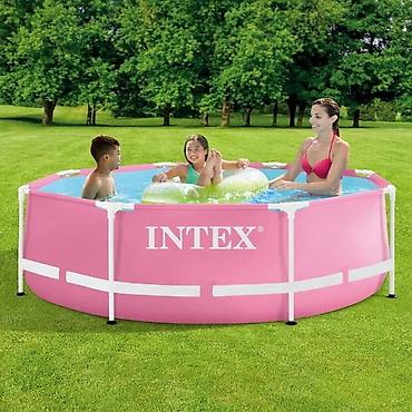 Hovuzlar: Intex 244x76 şişmə hovuz 031561kodda 160 azn hovuz baseyn şişme — 1