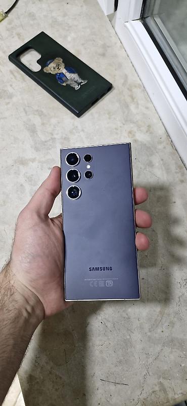 s26 samsung: Samsung Galaxy S24 Ultra, 256 GB, rəng - Bənövşəyi, Barmaq izi, Face ID, Simsiz şarj — 6