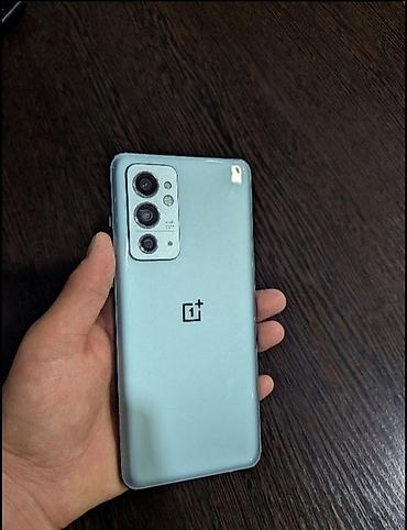 ван плюс 9: OnePlus 9RT, Б/у, 256 ГБ, цвет - Голубой, 2 SIM — 1