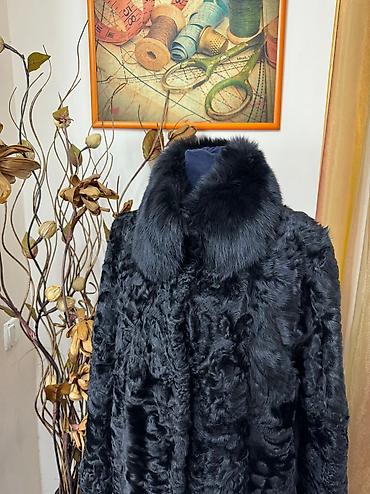 пальто каракуль: Шуба, Каракуль, Длинная модель, XL — 2