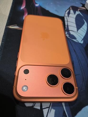 iphone se 2: IPhone 17 Pro Max, Б/у, 256 ГБ, Оранжевый, Кабель, 96 % — 1
