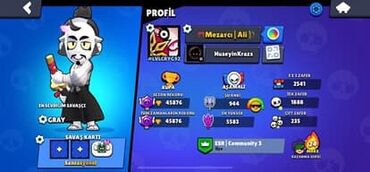 Oyun diskləri və kartricləri: Brawl stars hesabı. Salam aleykum bazar olsun. Öz brawl hesabımdı
