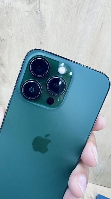 IPhone 13 Pro, Б/у, 256 ГБ, Зеленый, Защитное стекло, Чехол, 77 % at lalafo.kg IPhone 13 Pro, Б/у, 256 ГБ, Зеленый, Защитное стекло, Чехол, 77 %