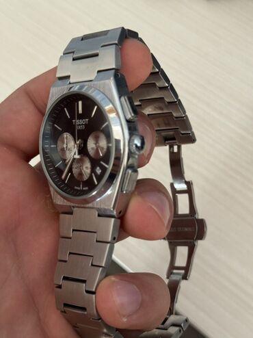 Очки: Наручные часы, Tissot, цвет - Черный