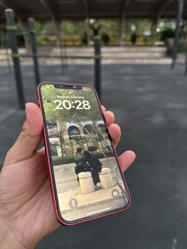 за сколько можно продать айфон 8 бу: IPhone 12, Б/у, 64 ГБ, Красный, Чехол, 78 %