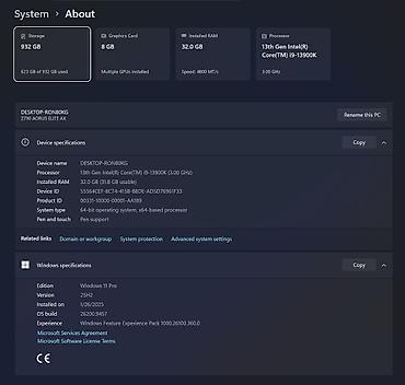 pc 5: Gaming / Workstation PC | i9-13900K | RTX 3070 Ti | 32GB DDR5 | 1TB — 2