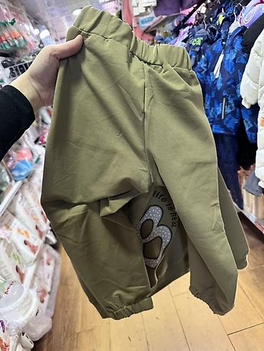nike stussy: Детский спортивный костюм (кофта + брюки), цвет хаки. - — 2