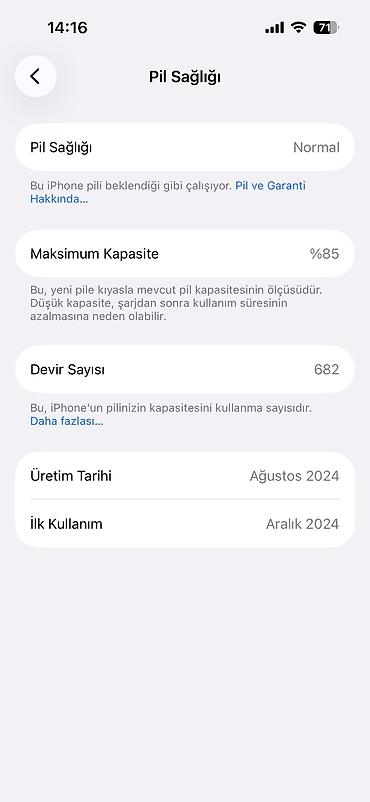 iphone 16 e ikinci el: IPhone 15, 128 GB, Qara, Face ID — 8