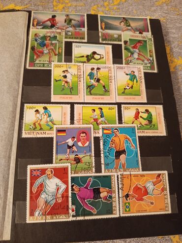 Markalar: Əla vəziyyətdə kolleksiya markaları.Çoxsu idman — 4