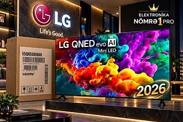 Televizor LG 55QNED80B6B 🔥 2026 MODEL — YENİ NƏSİL TEXNOLOGİYA!