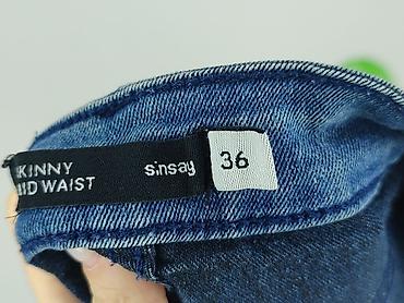 hexeline: Sinsay, Jeansy damskie, rozmiar S — 4