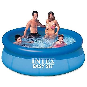 Акция! Надувной круглый бассейн Intex Easy Set Размер: 244 х 61 см -