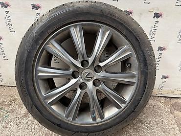 4 7: Колеса в сборе 215 / 55 / R 17, Лето, Б/у, 1 шт, Легковые, Литые, отверстий - 5 — 1