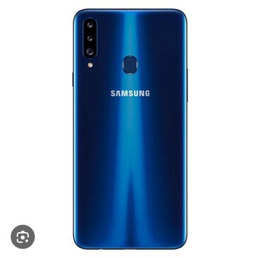 Samsung: Samsung A20s, Б/у, 32 ГБ, цвет - Синий, 2 SIM