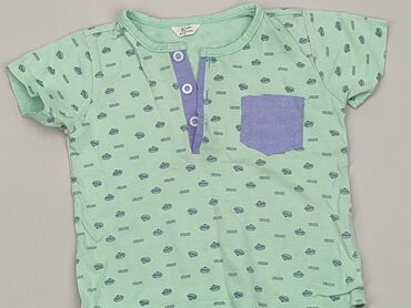 śmieszne koszulki dla dzieci allegro: Koszulka, 9-12 m, stan - Zadowalający