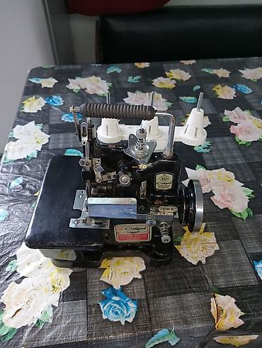 tikiş maşını alıram: Tikiş maşını İşlənmiş,Overlok, 3 saplı, Ünvandan götürmə — 3