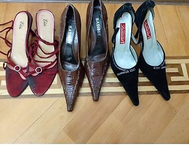 Tuflilər: Tuflilər, Elle, Ölçü: 38, rəng - Qara, Yeni — 1