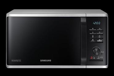 metbex soba: Mikrodalğalı soba Samsung, Ayrıca dayanan, Qril ilə, rəng - Qara, Yeni — 3