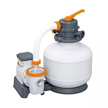 seyf kassa: Bestway 58497 Flowclear™ qum filtr-nasosu (5.678 L/saat) Orta ölçülü — 1