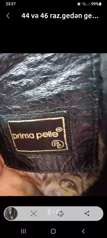 Kurtkalar: Təzə 48 raz şuba 300 man.Dəri pencək S raz.25 man.zərli biserli — 7