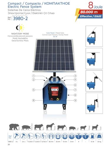 Товары и оборудование для с/х животных: Электро пастух от компании «Техномаш» Турецкого производителя at lalafo.kg — 9 Товары и оборудование для с/х животных: Электро пастух от компании «Техномаш» Турецкого производителя — 9