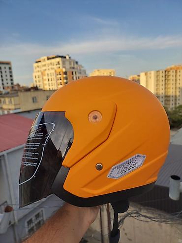 Moto geyim: Moped/Velosiped üçün keyfiyyətli kask satıram YENİDİR, qulaq baş — 1