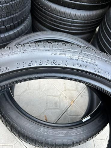 245 70 19 5: Шины 275 / 35 / R 21, Всесезонная, Б/у, Пара, Германия, Dunlop — 4