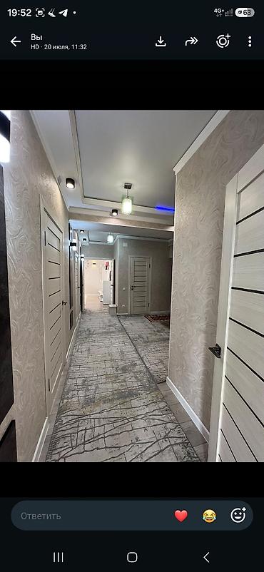 12: 3 комнаты, 87 м², Тунгуч мкр Элитка, 12 этаж, Дизайнерский ремонт — 10