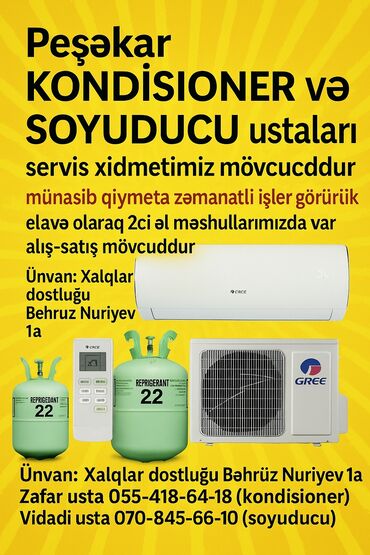 kondisionerlər 120azn: Kondisioner Gree, İşlənmiş, 100-dən çox kv. m, Split sistem, Kredit yoxdur, Ödənişli quraşdırma