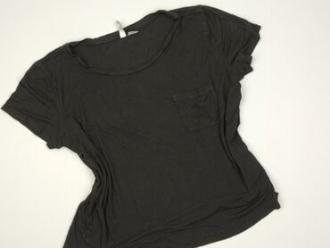 t shirty damskie w serek duże rozmiary: T-shirt damski, H&M, M