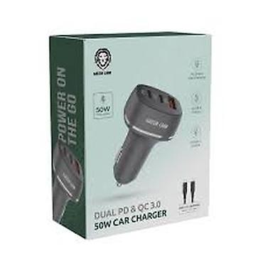 texno 20: Kateqoriya: Avto cihazlar Məhsul: Green Lion Dual Port Car Charger — 1