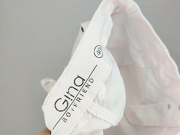 white jeans: Gina, Szorty damskie, rozmiar L — 4