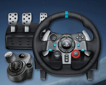 Рули: ОЧЕНЬ СРОЧНО продается Игровой руль в отличном состоянии Logitech g29