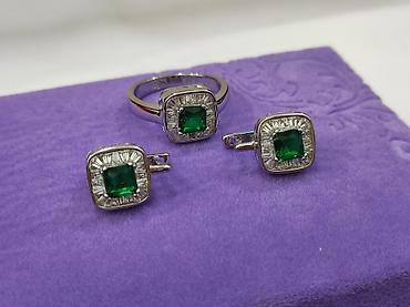 Серебряные наборы украшений: Набор украшений, Проба 925, Женские, Новый — 7