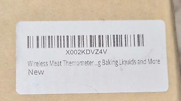 fire aparat: Wireless Meat Thermometer, Fırında etin iç isliliğini ölçen aparat — 4