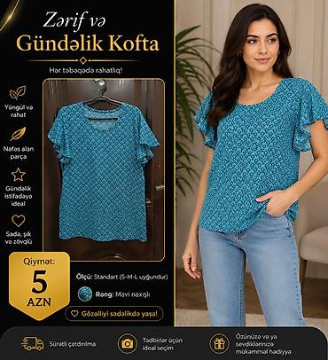 debli koftalar: Məhsul: Qadın gündəlik kofta Xüsusiyyətlər: - Yüngül və rahat - Nəfəs — 1