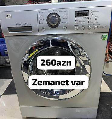 LG paltaryuyan maşın – Inverter Direct Drive, 6 kq Xüsusiyyətlər: -