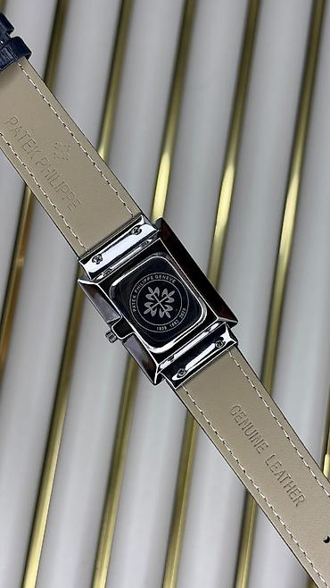 saat baki: Patek Philippe kvadrat formalı qol saatı - Korpus: düzbucaqlı dizayn — 7