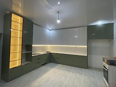 silver kitchen: Кухонный набор на заказ, МДФ, По договорённости, Дизайн, проект — 8