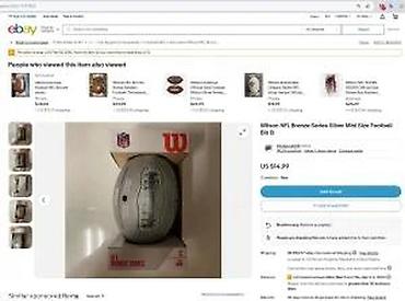 Dečije sportske igračke: Wilson NFL Mini – Bronze Series američka fudbalska lopta - Brend — 19