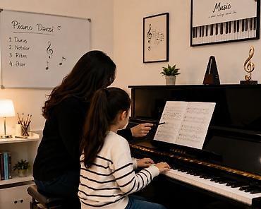 Услуги: Piano dərsləri - Akademik və hobbiyə yönəlik proqram: duruş, not — 1