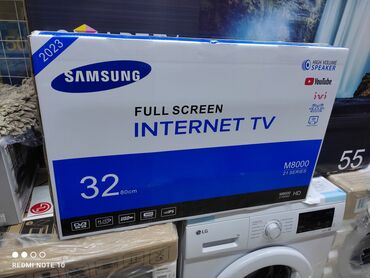 Холодильники: Телевизор Samsung 32 дюймовый ресивер встроенный 3 года гарантия