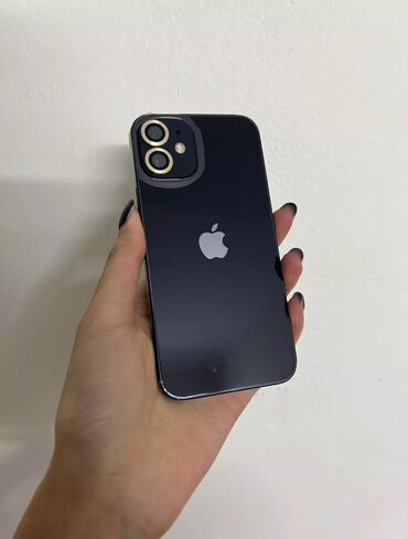 apple store kyrgyzstan: IPhone 12 mini, Б/у, 64 ГБ, Черный, Коробка, 77 %