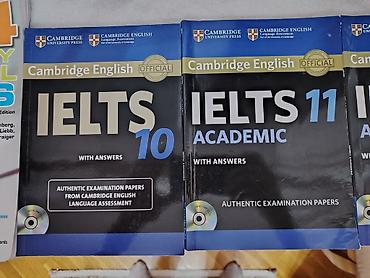 Tədris ədəbiyyatı: IELTS hazırlığı üçün komplet kitab seti Qələm yazısı yoxdur, bəzi — 4