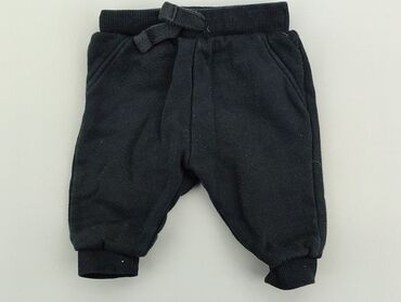 sanda��y czarne born2be: Pozostałe spodnie dziecięce, F&F, 1-3 m, stan - Dobry